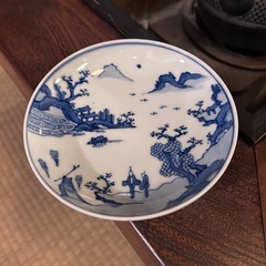 九谷骨董中皿15cm10枚セットの画像