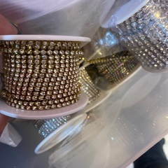 手芸やネイルで使えます⭐︎キラキラチェーン⭐︎お洋服やデコ電 1500円の画像