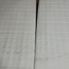 ダブルのマットレス  脚つき   2分割
の画像