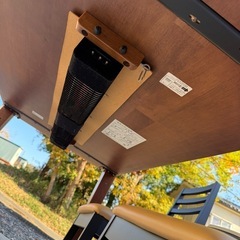 ダイニングコタツテーブル 椅子4脚セットの画像