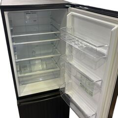 アクア 冷凍冷蔵庫 201L AQR-20E2 2023年製 ウッドブラック 中古の画像