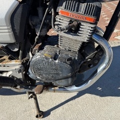 ホンダCB125T　JC06　1982年　ミニCBX　ミニバブ　当時物　書類付き　宮城発　程度良いレストアベースの画像
