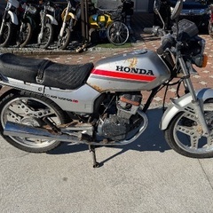 ホンダCB125T　JC06　1982年　ミニCBX　ミニバブ　当時物　書類付き　宮城発　程度良いレストアベースの画像