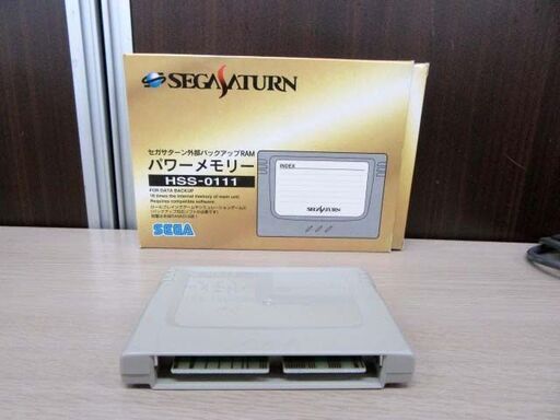 セガサターン HST-0004 本体(HST-3210) コントロールパッド・パワーメモリー付き レトロ ゲーム機本体 中古 現状品 