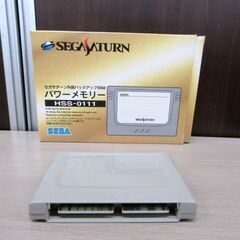 セガサターン HST-0004 本体(HST-3210) コントロールパッド・パワーメモリー付き レトロ ゲーム機本体 中古 現状品 SEGA 苫小牧西店の画像