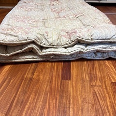 敷布団①  羊毛　イギリス製　 の画像