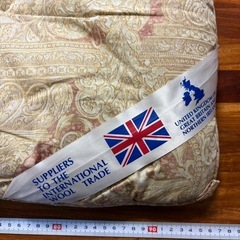 敷布団①  羊毛　イギリス製　 の画像