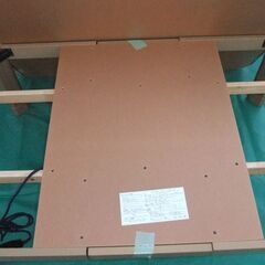 中古家具調　こたつ　１２００×８００サイズです　綺麗ですが多少傷等有りますの画像