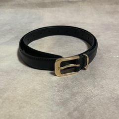 ビジネスシューズ＆GUウエストベルトセット レディース 24.5〜25cmの画像