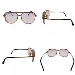 バーバリー BURBERRY メガネ 度入り ゴールドの画像