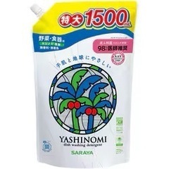 ヤシノミ洗剤1500ml詰め替え用6個の画像