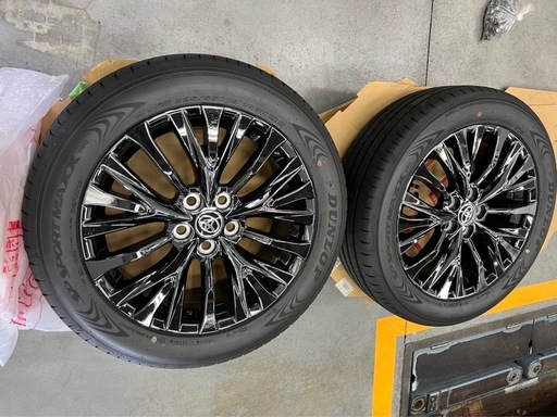 タイヤのみ 225/55R19103Hホイール無し新車外し ヴェルファイア vellfire