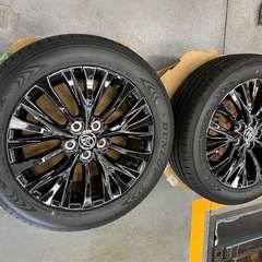 タイヤのみ 225/55R19103Hホイール無し新車外し ヴェルファイアの画像