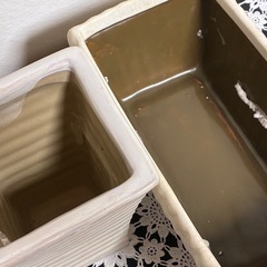 花瓶 陶器 フラワーベース フラワーポットの画像