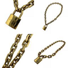 ルイヴィトン LOUIS VUITTON ネックレス LVエッジ カデナ コリエ チェーン MP2993 ゴールドの画像