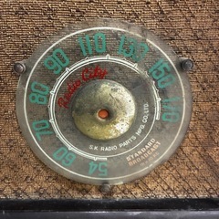 ⭐️大人気❗️レトロ⭐️コロンビア　真空管ラジオ　の画像