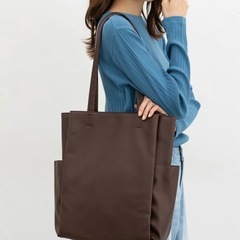 【ほぼ新品】ハニーズ A4 トートバッグ 黒の画像