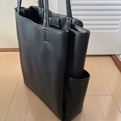 【ほぼ新品】ハニーズ A4 トートバッグ 黒の画像