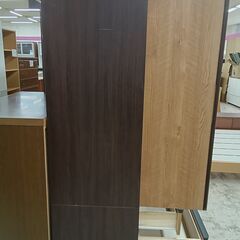 リユースのサカイ栃木店★ジモティ割あり★ NITORI ワードローブ ブラウン W79.5×D58×H180 クリーニング済み TC11941の画像