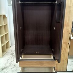 リユースのサカイ栃木店★ジモティ割あり★ NITORI ワードローブ ブラウン W79.5×D58×H180 クリーニング済み TC11941の画像