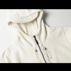 【新品タグ付き】WV PROJECT 2way zipコーデュロイ パーカー 黒 Ｍサイズの画像