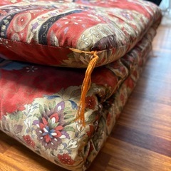 敷布団③ 赤色和布団　日本製　
シングルの画像