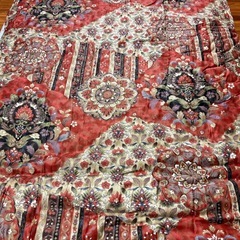 敷布団③ 赤色和布団　日本製　
シングルの画像