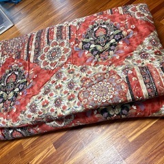 敷布団③ 赤色和布団　日本製　
シングルの画像