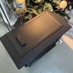 暖炉型ファンヒーター　ブラック
の画像