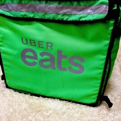 Uber Eats 配達バッグ グリーンの画像
