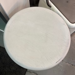 アンティークスツール　座面回転式の画像