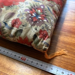 敷布団④ 赤色和布団　シングル敷布団の画像