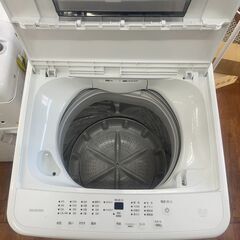 リサイクルショップどりーむ天保山店　No5060 洗濯機　アイリスオーヤマ　５ｋｇ容量　2022年製　高年式🎵　1人暮らしにオススメ🎵の画像