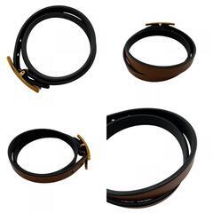 エルメス HERMES ブレスレット ビーアピ ドゥブルトゥール ブラウンの画像