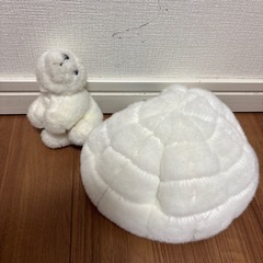 【おもちゃまとめ売り】しろくま　ホッキョクグマ　ぬいぐるみの画像