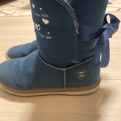 キッズ&ガール　スエードブーツの画像