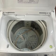 リサイクルショップどりーむ天保山店　No4289 洗濯機　日立　2021年製　高年式🎵　8㎏容量　大容量♪　ファミリー向け🎵　の画像