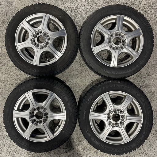 【売れました】155/65R14 スタッドレスホイールセット TOYO 21年製バリ溝