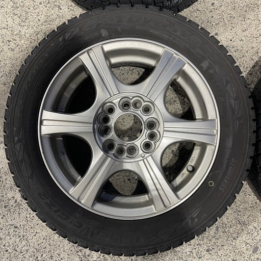売れました】155/65R14 スタッドレスホイールセット TOYO 21年製バリ溝