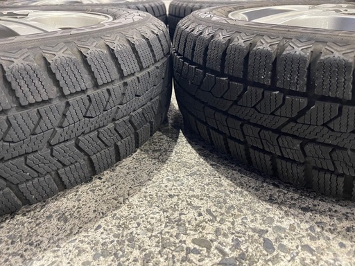 【売れました】155/65R14 スタッドレスホイールセット TOYO 21年製バリ溝