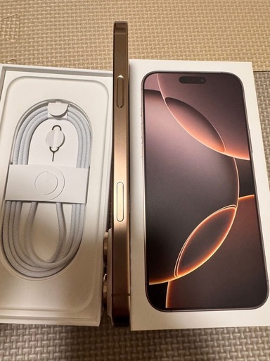iPhone 16 Pro Max｜修理歴なし｜純正・傷なし｜美品」