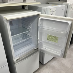 【トレファク太宰府店】SHARP 2016年製 SJ-14E3-KWの2ドア冷蔵庫をご紹介します！
の画像