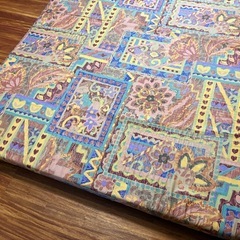 マットレス②  シングル　和柄　日本製　三つ折りの画像