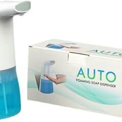 ソープディスペンサー 泡 自動 ハンドソープディスペンサー オート 300ml 洗面所などに適用 半透明ボトル 　転売OK　倒産品　まとめ売り　ネット商材　アマゾン引き上げ商品　メルカリ　副業の画像