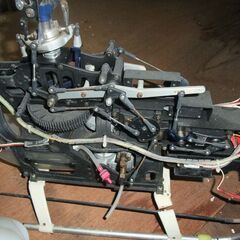 中古　エンジンラジコン　ヒロポー　ヘリコプター　双葉送信機等すべて込　の画像