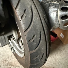 事故車　ホンダディオ　エンジン実動　部品取り車の画像