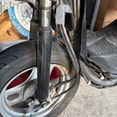 事故車　ホンダディオ　エンジン実動　部品取り車の画像