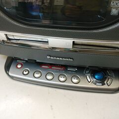 品質保証☆配達有り！5500円(税込）パナソニック CD MDプレーヤー パーソナルMDシステム RX-MDX80 リモコン無しの画像