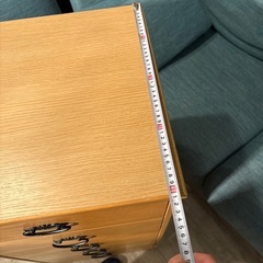 木製５段タンスの画像