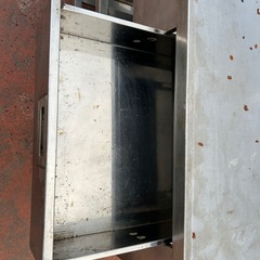 業務用　シンク　高82cm 幅50cm 長265cmの画像